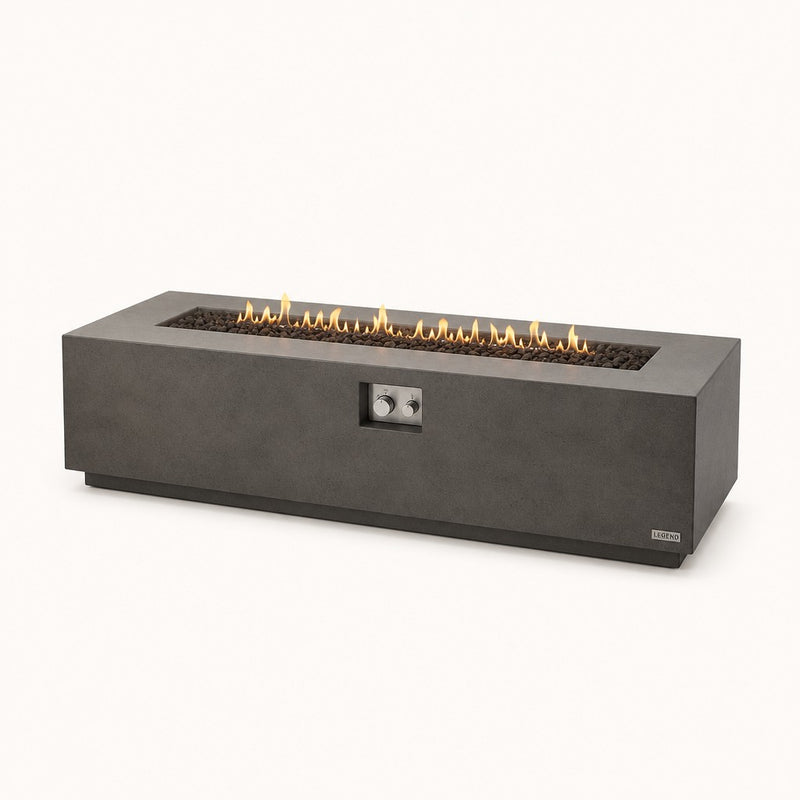 American Fyre Designs Legend Long 72" Firetable — studio