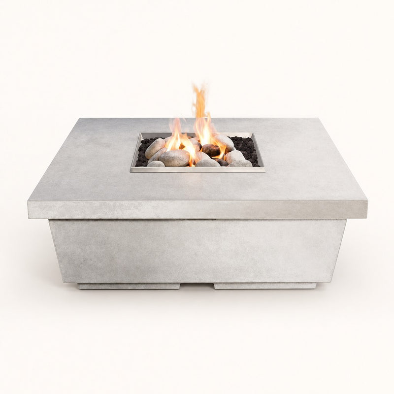 American Fyre Designs Contempo Square 44" Gas Fire Table — studio