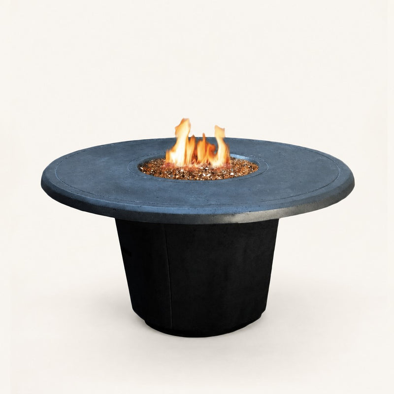 American Fyre Designs Cosmopolitan 48" Round Gas Fire Table — studio