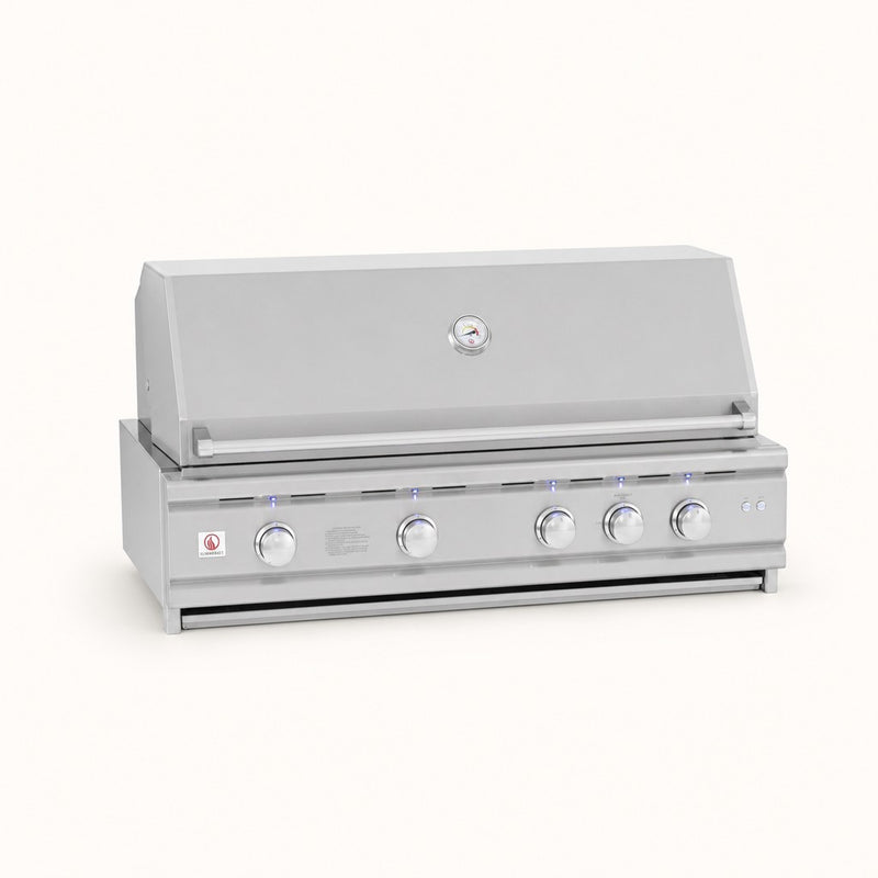 Summerset TRL Deluxe 44-Inch 4-Burner Built-In Natural Gas Grill with Rotisserie — studio