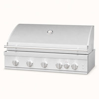 Summerset Sizzler Pro 40" 5-Burner Built-In Gas Grill with Rear Infrared Burner — studio