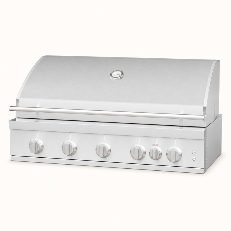 Summerset Sizzler Pro 40" 5-Burner Built-In Gas Grill with Rear Infrared Burner — studio