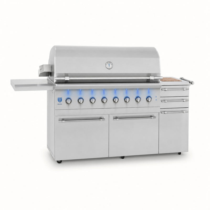 American Made Grills Encore 54" Hybrid Freestanding Grill — studio
