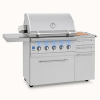 American Made Grills Encore 36" Freestanding Hybrid Grill — studio