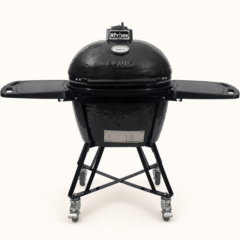 Primo Oval Large 300 All-In-One Ceramic Kamado Charcoal Grill — studio