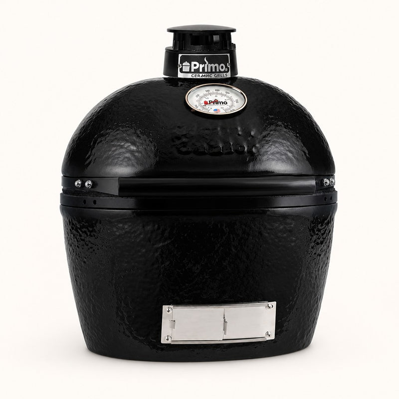 Primo Oval Junior 200 Ceramic Kamado Charcoal Grill — Head Only — studio