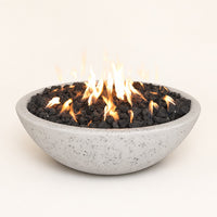 Grand Canyon 48" x 16" GFRC Round Fire Bowl — studio