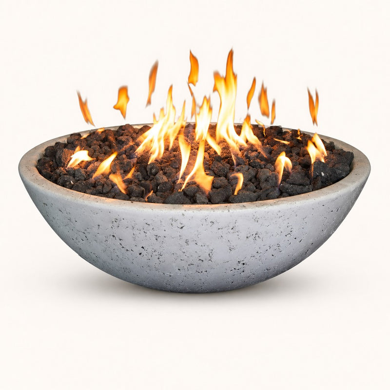 Grand Canyon 39" x 13" Round Fire Bowl with 30" Ring Burner — studio
