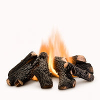 Hargrove Wilderness Oak Outdoor Gas Log Set — studio