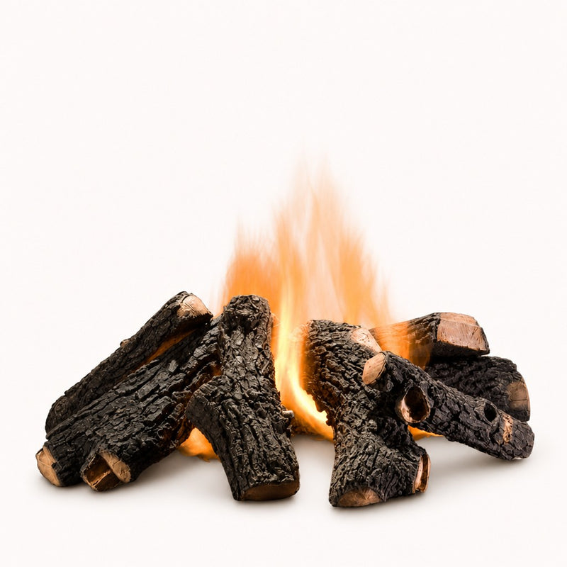 Hargrove Wilderness Oak Outdoor Gas Log Set — studio