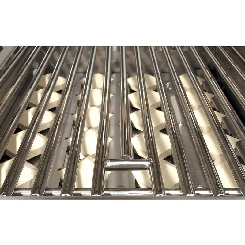 Alfresco ALXE 42-Inch Built-In Natural Gas Grill With Rotisserie in Signal Gray - ExceptionalFire