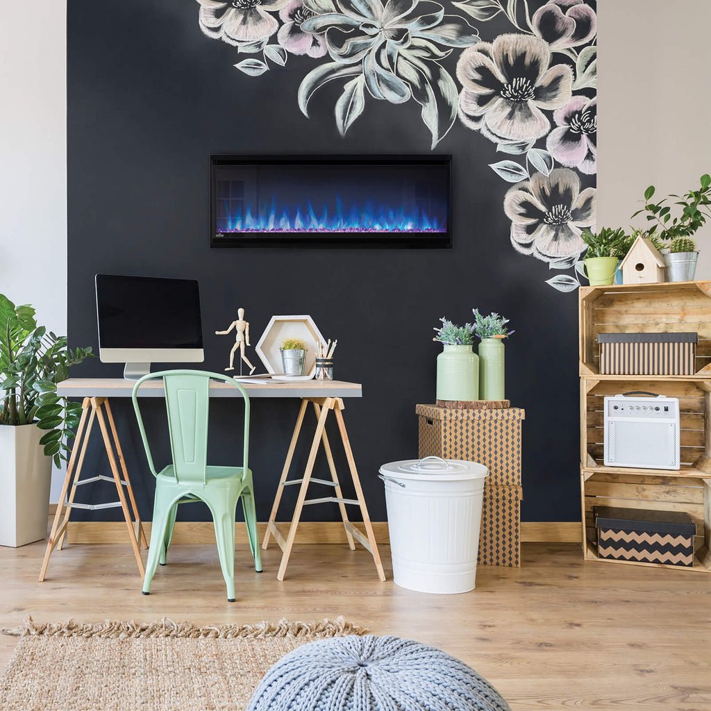 Alluravision™ 42 Slimline Electric Fireplace