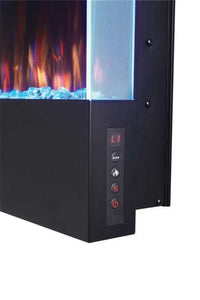 Allure™ Vertical 38 Wall Hanging Electric Fireplace - Model NEFVC38H - ExceptionalFire