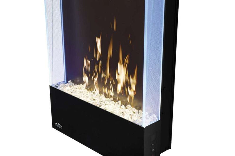Allure™ Vertical 38 Wall Hanging Electric Fireplace - Model NEFVC38H - ExceptionalFire