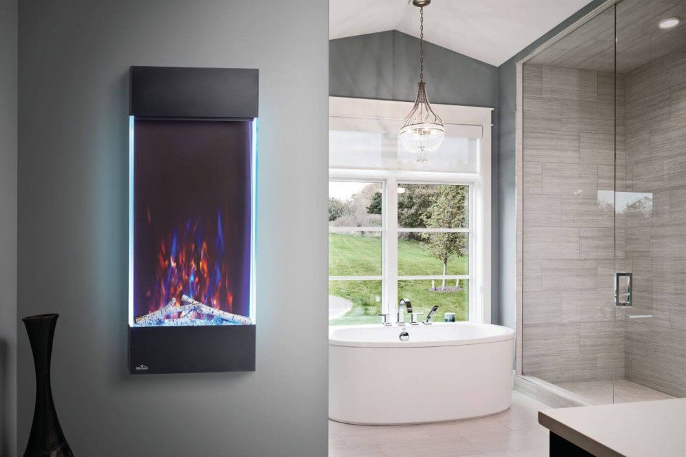 Allure™ Vertical 38 Wall Hanging Electric Fireplace - Model NEFVC38H
