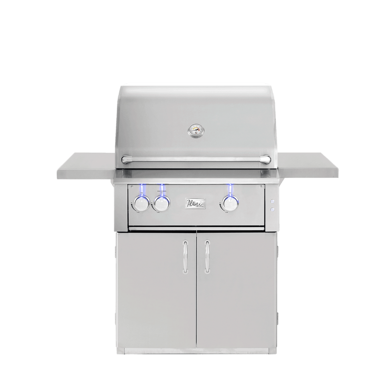 Alturi 30" Freestanding Grill — closed view