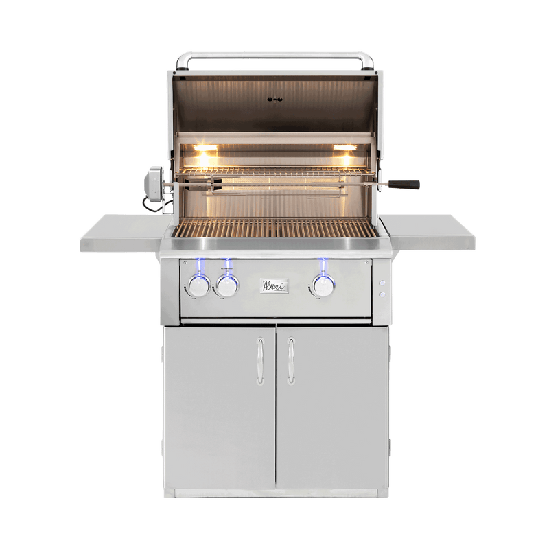Alturi 30" Freestanding Grill — open view