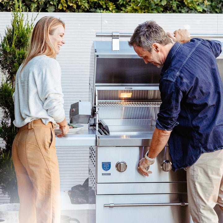 American Made Grills Freestanding Encore - 36" Hybrid Grill - ExceptionalFire