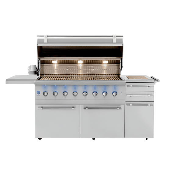 American Made Grills Freestanding Encore - 54" Hybrid Grill - ExceptionalFire