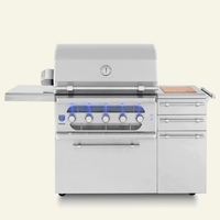 American Made Grills Freestanding Muscle - 36" Hybrid Grill - ExceptionalFire