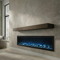 Standard Non-Combustible Steel Mantel Shelves | 12 Finishes
