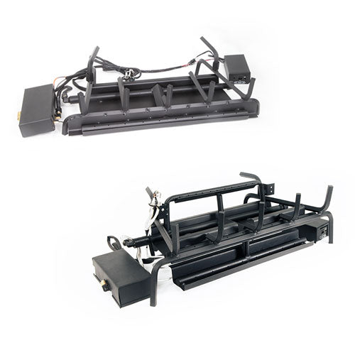 Grand Canyon 18" Assembled See-Through 3-Burner System - Propane, Electronic Ignition with Remote
