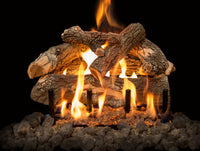18" Arizona Weathered Oak Vented Gas Log Set | Grand Canyon
