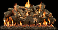 42" Arizona Weathered Oak Vented Gas Log Set | Grand Canyon