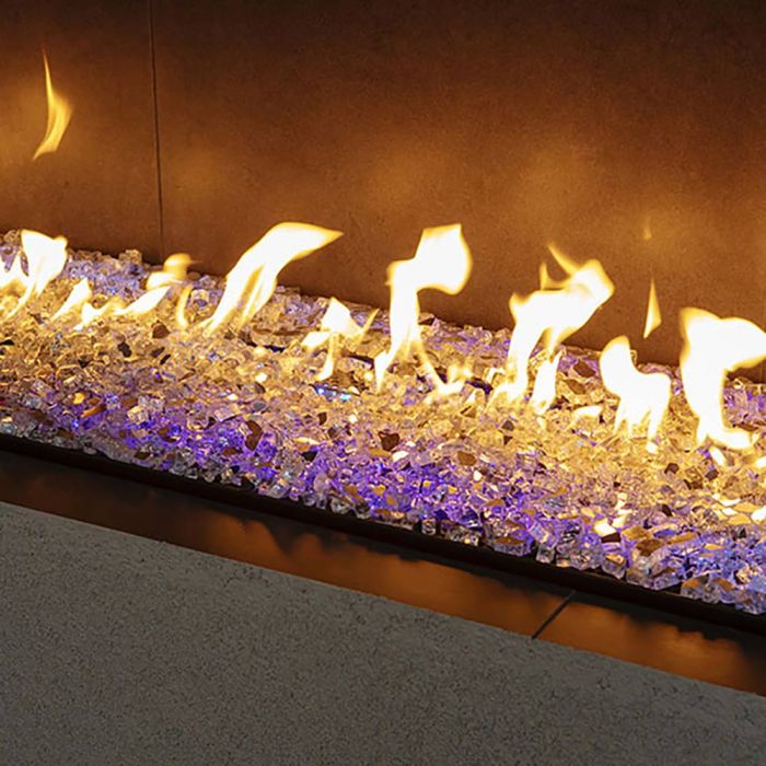 Grand Canyon Bedrock 60" Contemporary Linear Drop-In Vented Gas Burner & Case