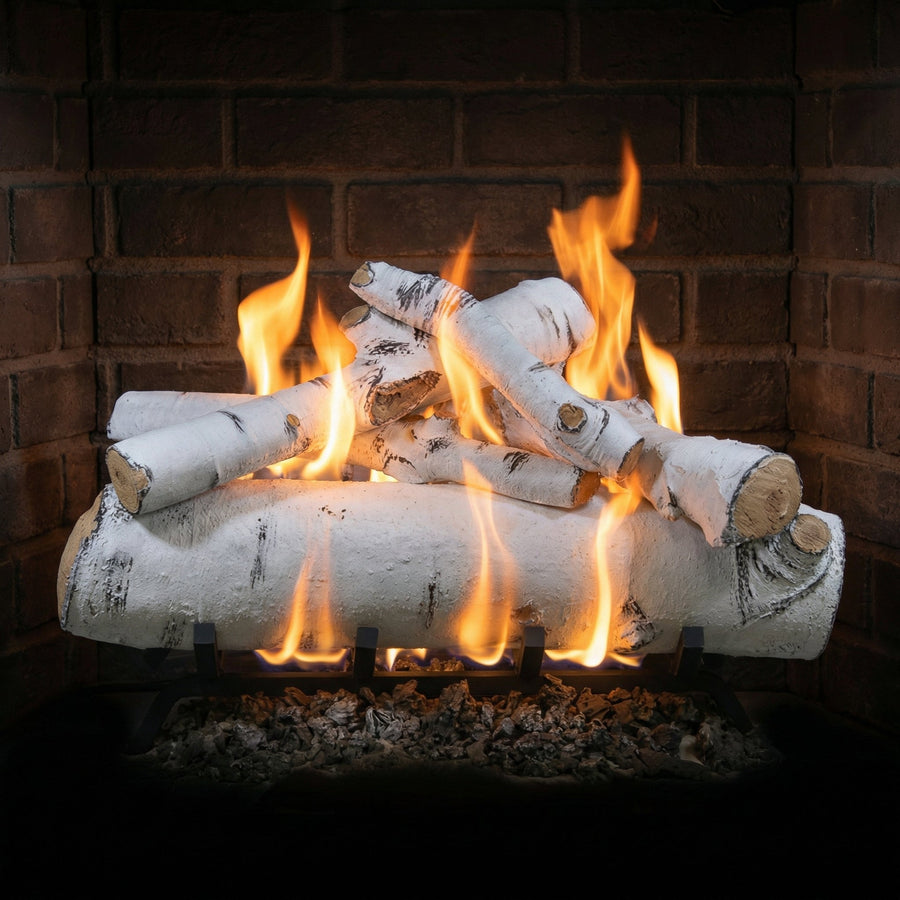 Sierra Birch Gas Log Set