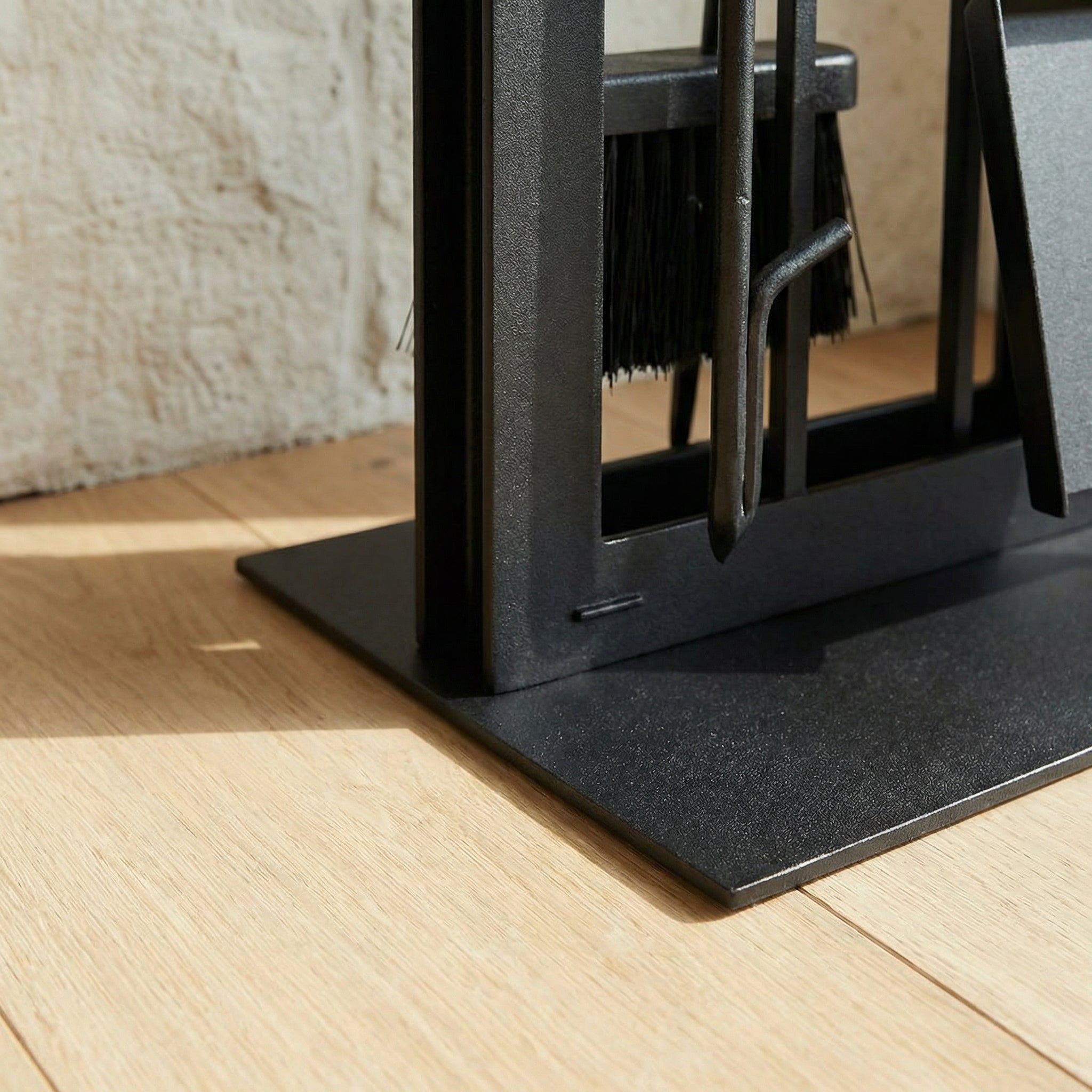 Fireplace Tool Set by Design Specialties Carolina Window Pane – 3/16” Laser-Cut Steel, 21 Finish Colors