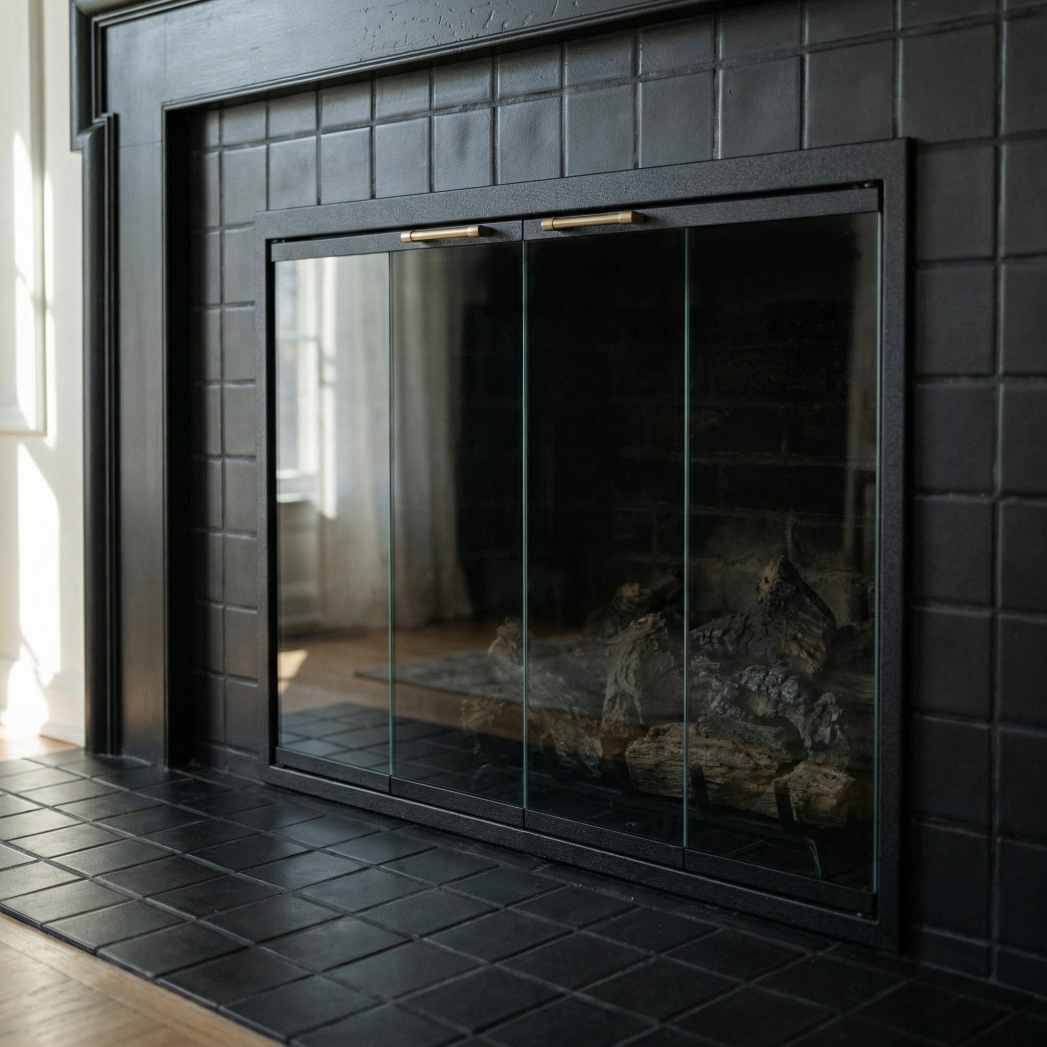 Ashford- Masonry & Prefab Fireplace Doors