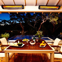 Bromic Tungsten Smart-Heat Black 2000W Electric Patio Heater - 44" - ExceptionalFire