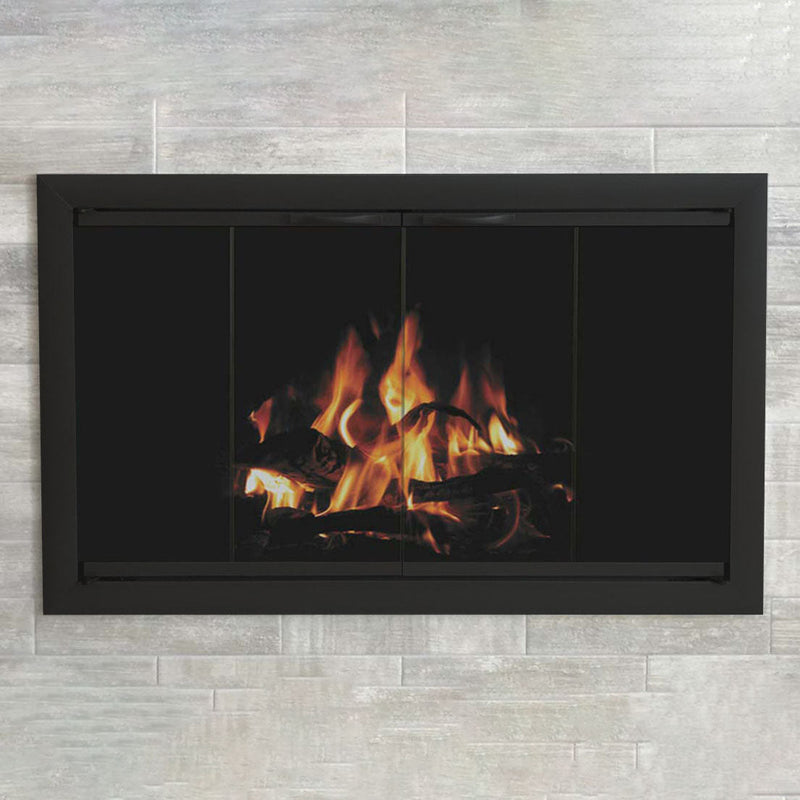 Brookfield - Masonry & Prefab Fireplace Glass Doors - ExceptionalFire