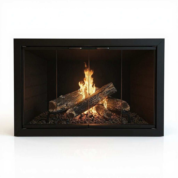 Brookfield - Masonry & Prefab Fireplace Glass Doors - ExceptionalFire