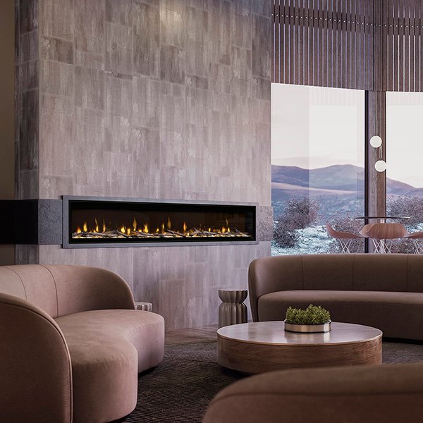 Ignite® Evolve Linear 100" Electric Fireplace - Model EVO100
