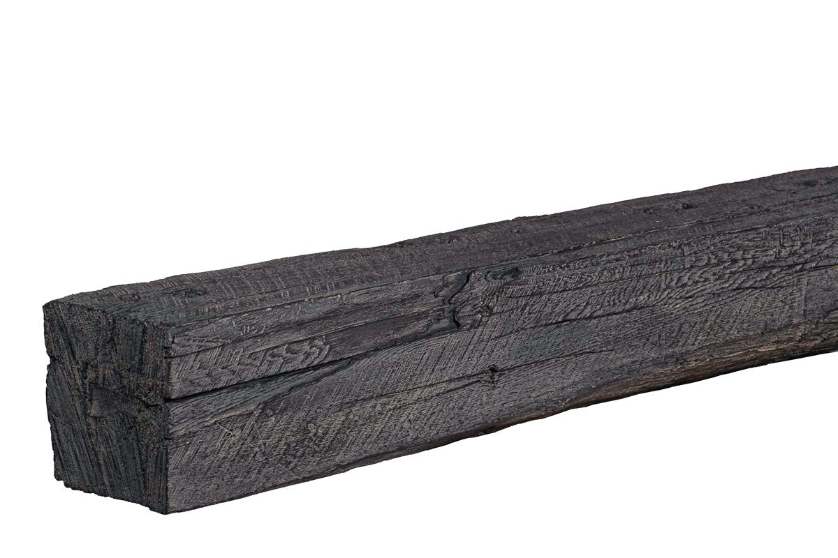 Cabin Pane Non-Combustible Concrete Mantel Shelf Eclipse Finish