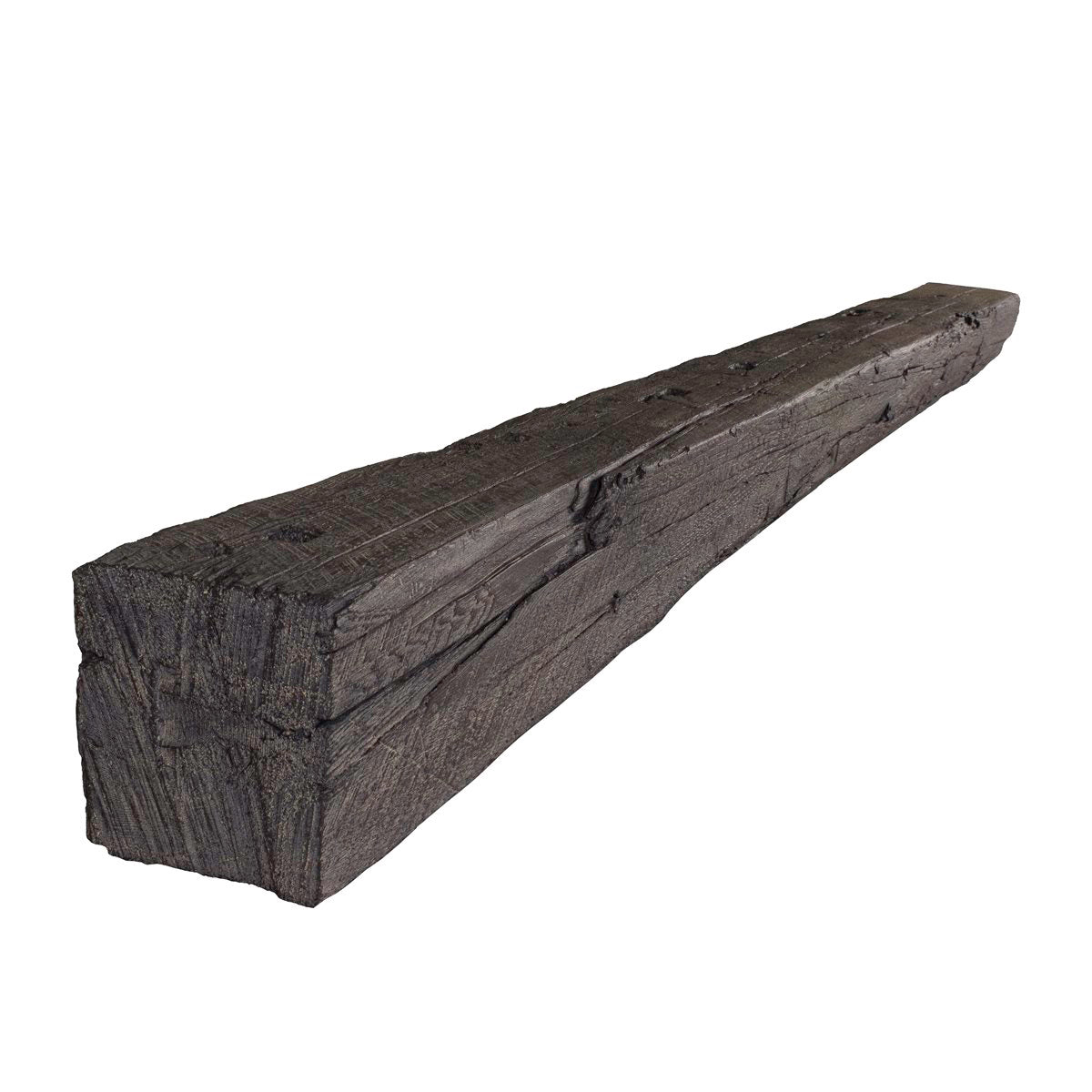 Cabin Pane Non-Combustible Concrete Mantel Shelf Eclipse Finish