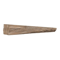 Cabin Pane Non-Combustible Concrete Mantel Shelf Pale Honey Finish - ExceptionalFire