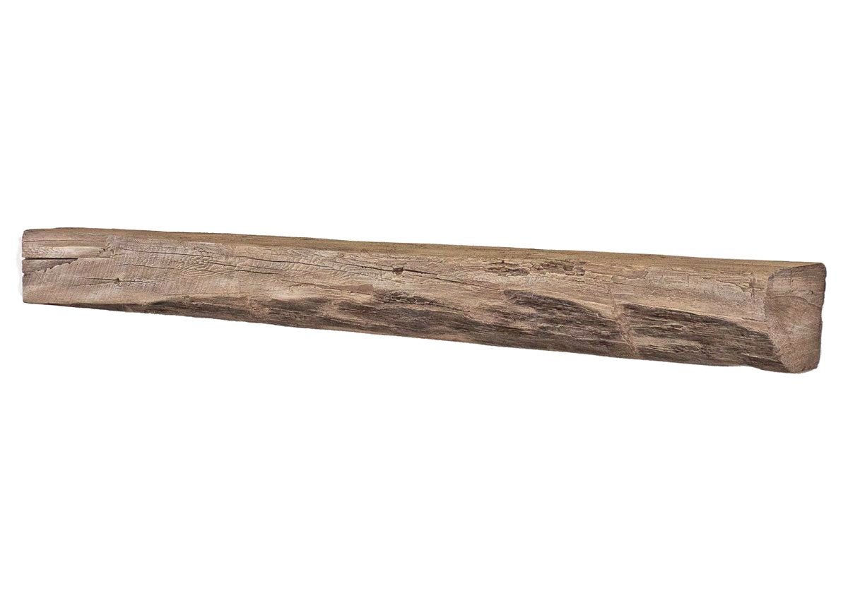 Cabin Pane Non-Combustible Concrete Mantel Shelf Pale Honey Finish - ExceptionalFire