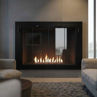 Carolina Traditional Steel Fireplace Glass Doors | Masonry & Prefab | Custom