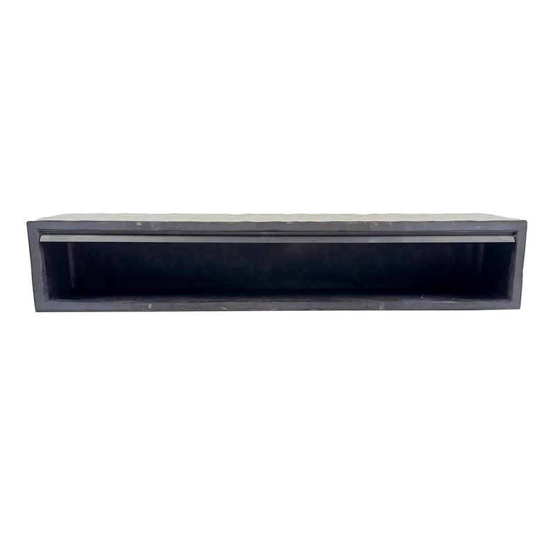 Chiseled - Non-Combustible Concrete Mantel Shelves By Design Specialties - Clearance - ExceptionalFire