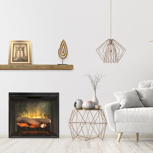 Revillusion® Built-In 24" Firebox/Fireplace Insert , Weathered Grey - Model RBF24DLXWC