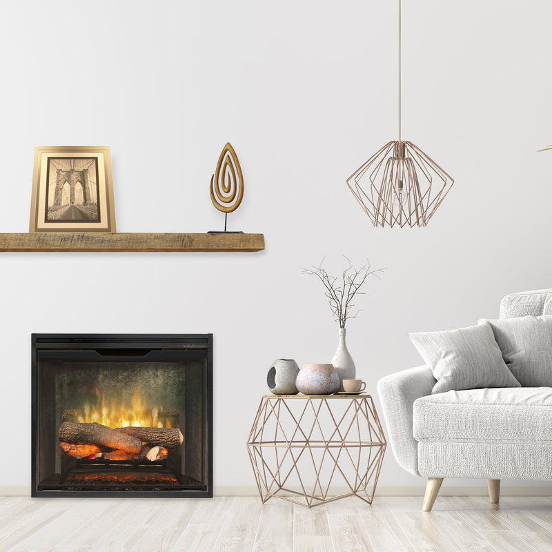 Revillusion® Built-In 24" Firebox/Fireplace Insert , Weathered Grey - Model RBF24DLXWC
