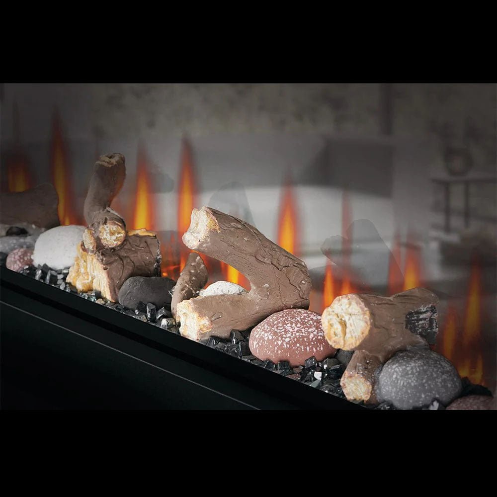 Clearion™ Elite 50 See Through Built-in Electric Fireplace