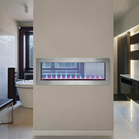 Clearion™ Elite 50 See Through Built-in Electric Fireplace - ExceptionalFire