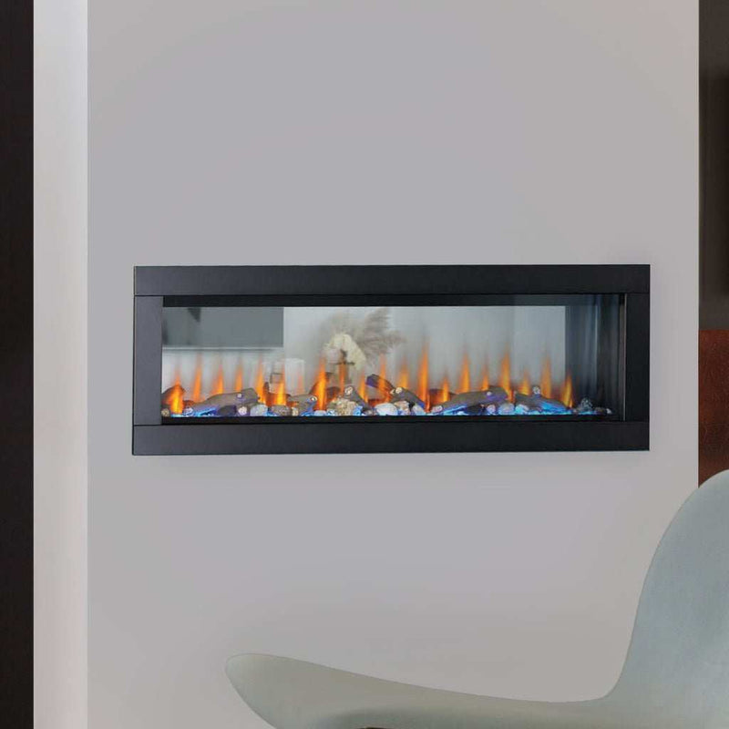 Clearion™ Elite 60 See Through Built-in Electric Fireplace - ExceptionalFire