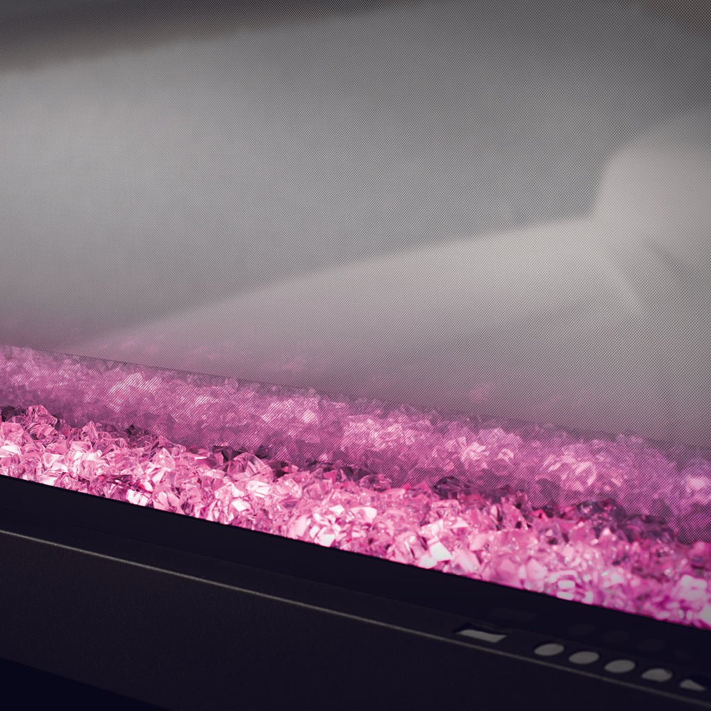 Clearion™ Elite 60 See Through Built-in Electric Fireplace