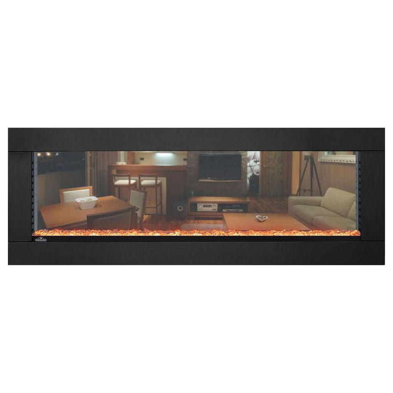 Clearion™ Elite 60 See Through Built-in Electric Fireplace - ExceptionalFire