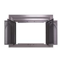 Colt Gun Metal Masonry Fireplace Door | Standard Sizes - ExceptionalFire